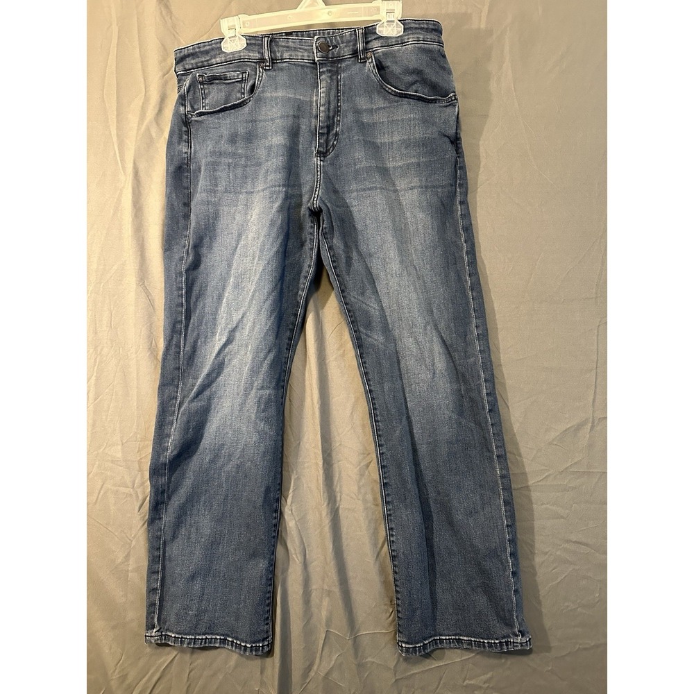DL1961 Vinn Casual‎ Straight Medium Wash Stretch Denim Jeans Men's 38x30
